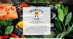 Desktop Screenshot of marcoscafe.com